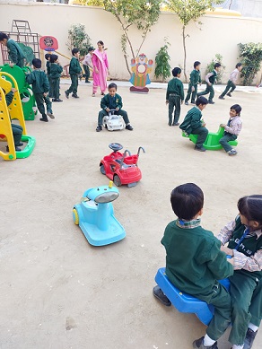 Junior students enjoying celebration activity